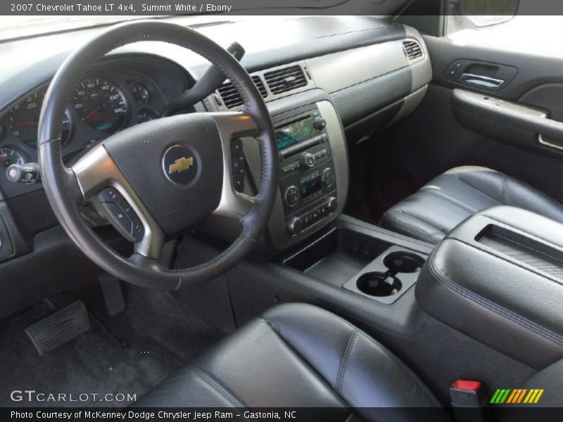 Summit White / Ebony 2007 Chevrolet Tahoe LT 4x4