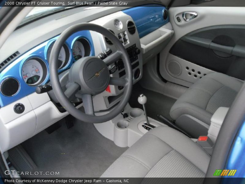 Surf Blue Pearl / Pastel Slate Gray 2008 Chrysler PT Cruiser Touring
