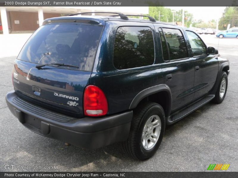 Patriot Blue Pearlcoat / Dark Slate Gray 2003 Dodge Durango SXT