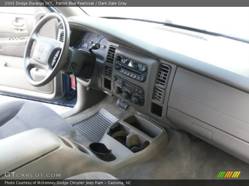 Patriot Blue Pearlcoat / Dark Slate Gray 2003 Dodge Durango SXT