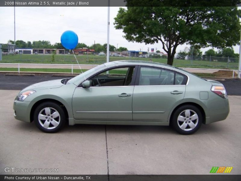Metallic Jade / Blond 2008 Nissan Altima 2.5 S