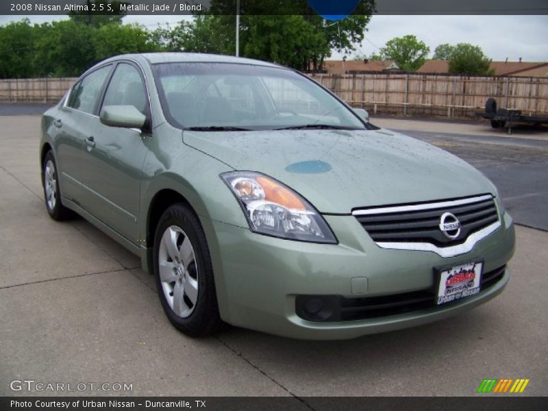 Metallic Jade / Blond 2008 Nissan Altima 2.5 S