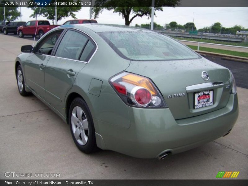 Metallic Jade / Blond 2008 Nissan Altima 2.5 S