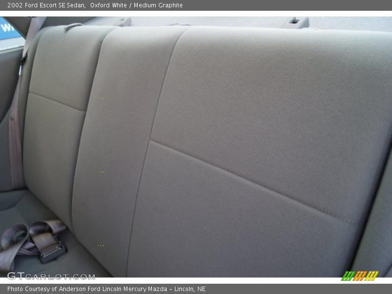 Oxford White / Medium Graphite 2002 Ford Escort SE Sedan