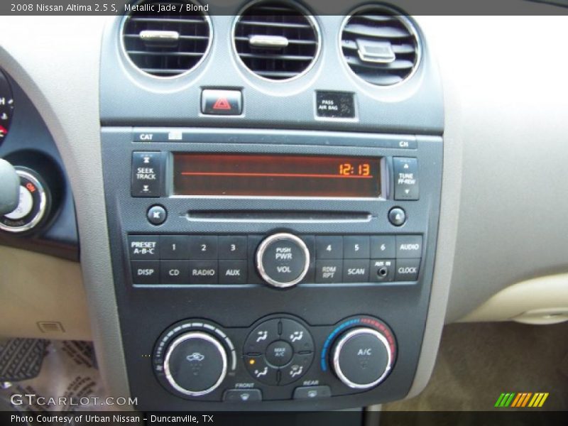 Metallic Jade / Blond 2008 Nissan Altima 2.5 S