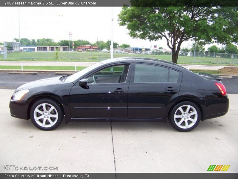 Super Black / Charcoal 2007 Nissan Maxima 3.5 SE