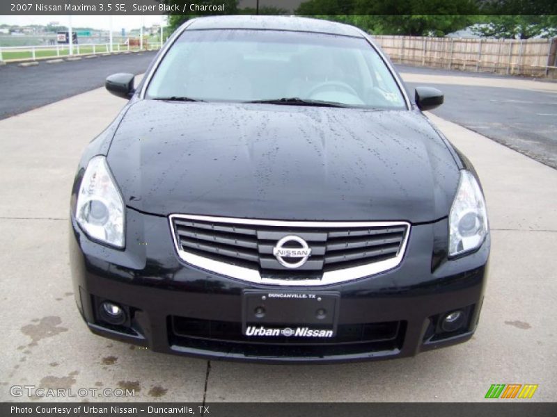 Super Black / Charcoal 2007 Nissan Maxima 3.5 SE