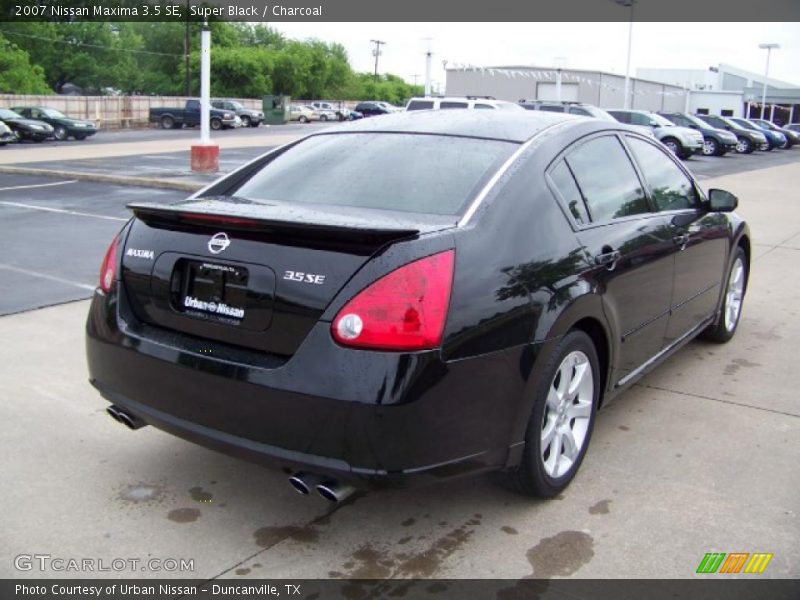 Super Black / Charcoal 2007 Nissan Maxima 3.5 SE