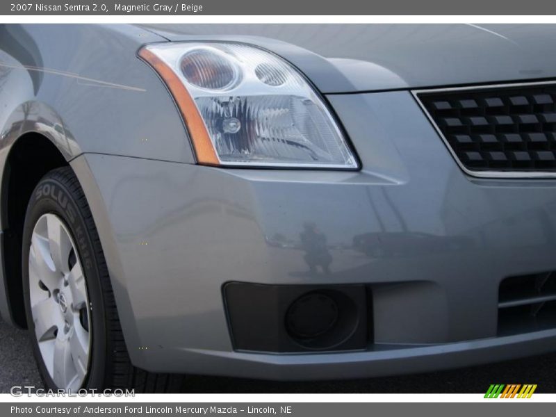 Magnetic Gray / Beige 2007 Nissan Sentra 2.0