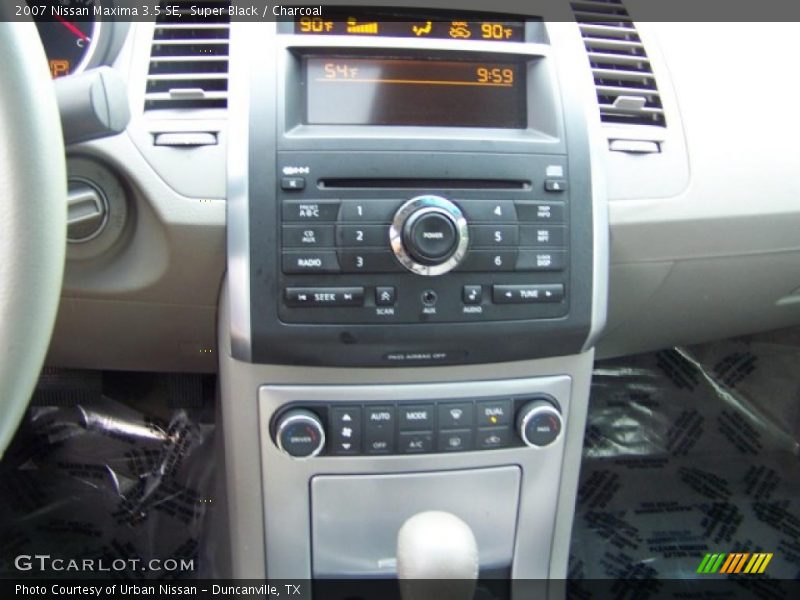 Super Black / Charcoal 2007 Nissan Maxima 3.5 SE