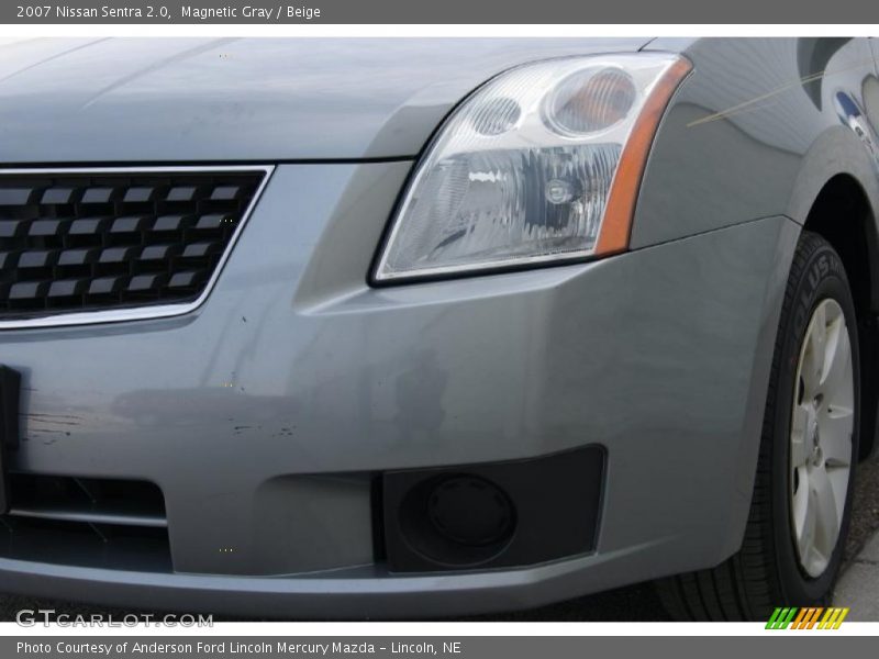 Magnetic Gray / Beige 2007 Nissan Sentra 2.0