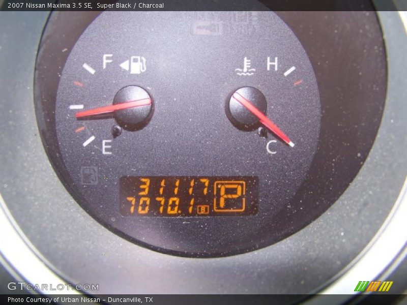 Super Black / Charcoal 2007 Nissan Maxima 3.5 SE