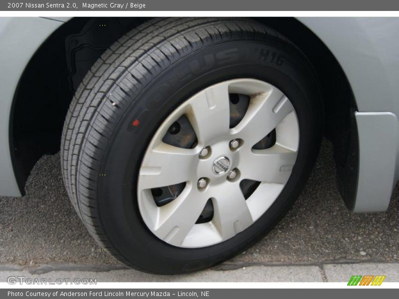 Magnetic Gray / Beige 2007 Nissan Sentra 2.0