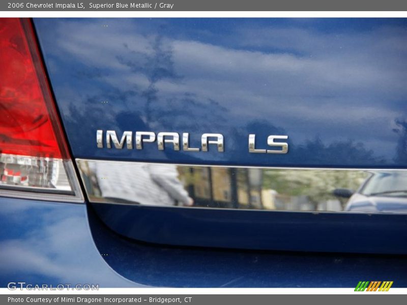 Superior Blue Metallic / Gray 2006 Chevrolet Impala LS