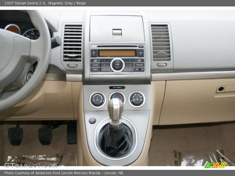 Magnetic Gray / Beige 2007 Nissan Sentra 2.0