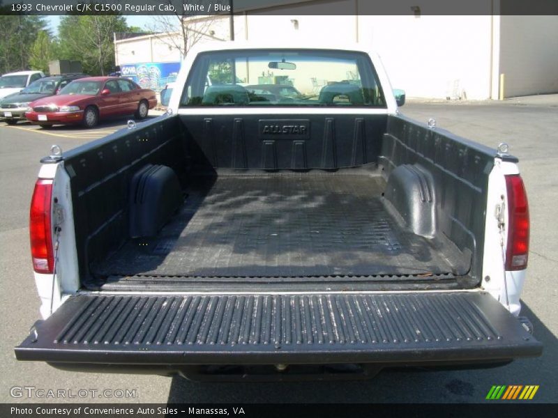 White / Blue 1993 Chevrolet C/K C1500 Regular Cab