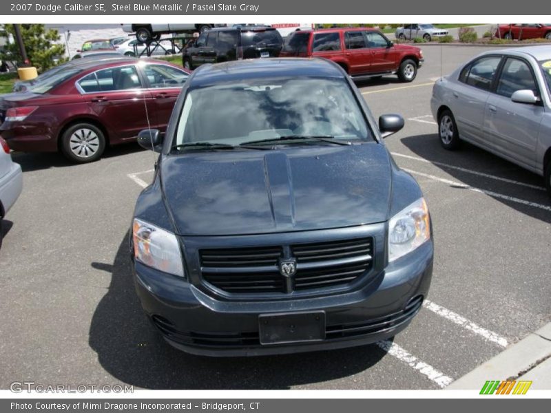 Steel Blue Metallic / Pastel Slate Gray 2007 Dodge Caliber SE
