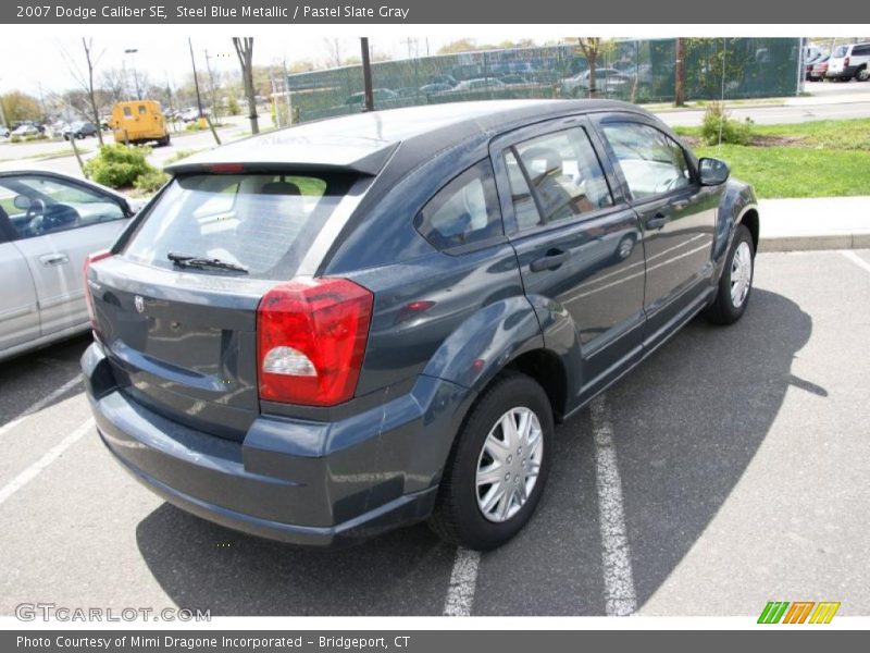 Steel Blue Metallic / Pastel Slate Gray 2007 Dodge Caliber SE