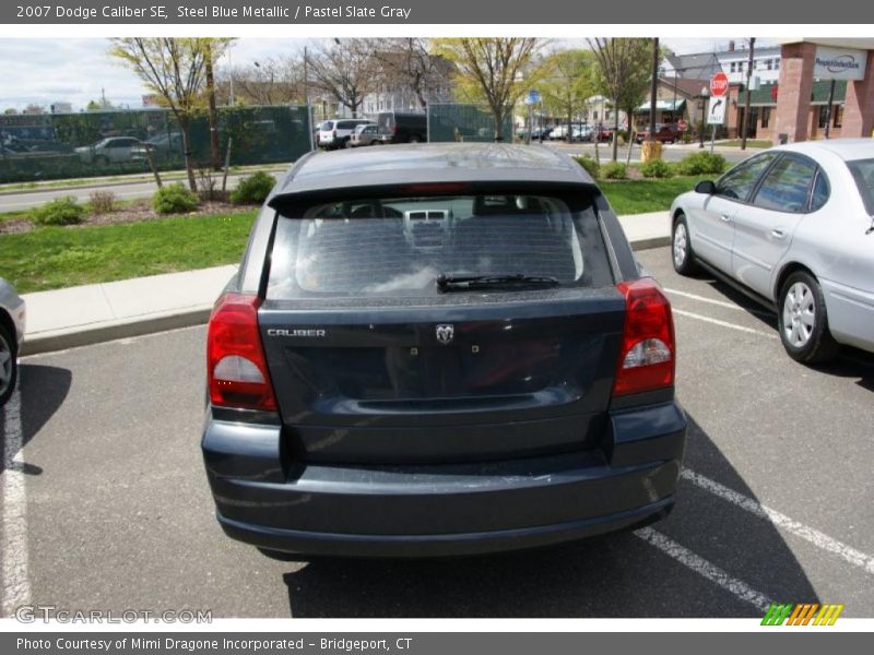Steel Blue Metallic / Pastel Slate Gray 2007 Dodge Caliber SE