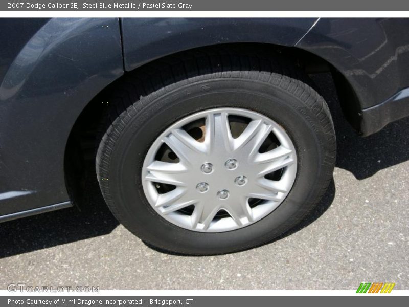 Steel Blue Metallic / Pastel Slate Gray 2007 Dodge Caliber SE