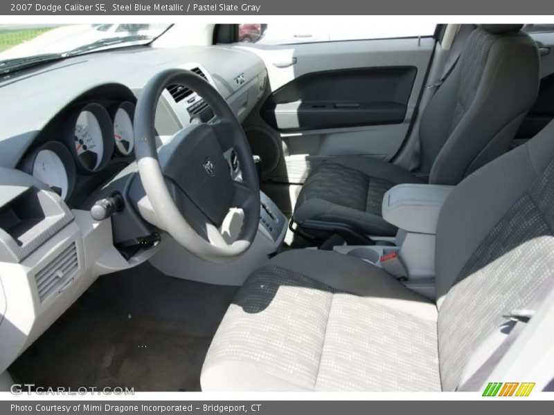 Steel Blue Metallic / Pastel Slate Gray 2007 Dodge Caliber SE