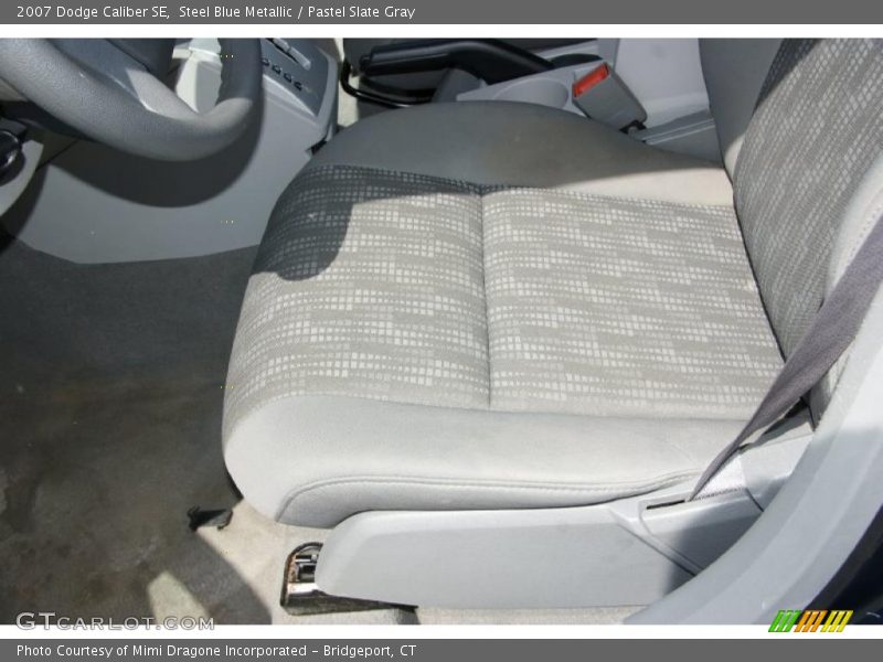 Steel Blue Metallic / Pastel Slate Gray 2007 Dodge Caliber SE