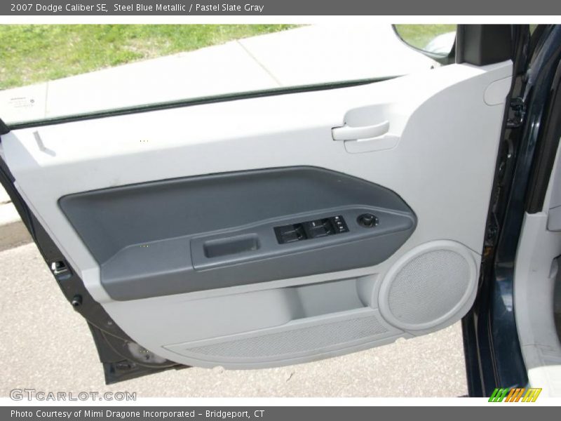 Steel Blue Metallic / Pastel Slate Gray 2007 Dodge Caliber SE