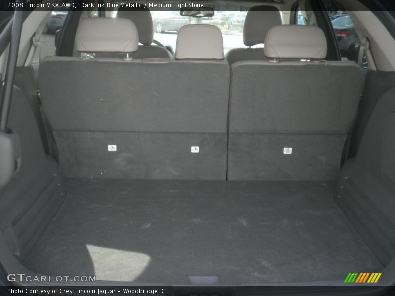 Dark Ink Blue Metallic / Medium Light Stone 2008 Lincoln MKX AWD
