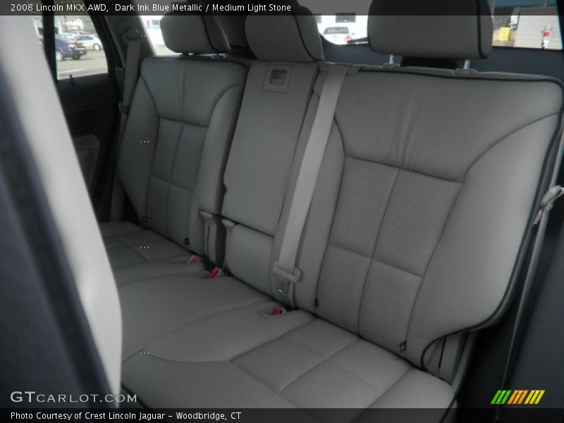 Dark Ink Blue Metallic / Medium Light Stone 2008 Lincoln MKX AWD