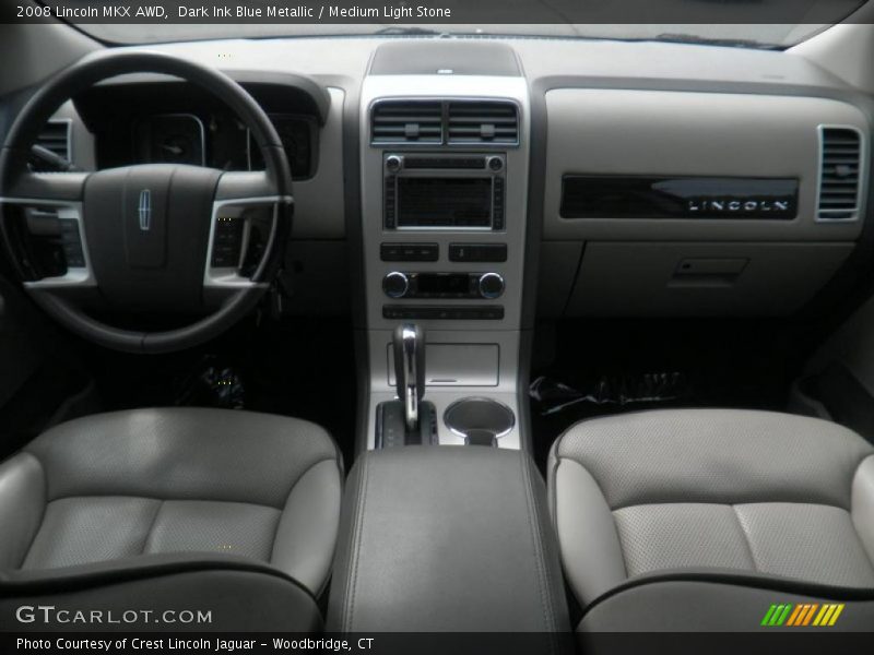 Dark Ink Blue Metallic / Medium Light Stone 2008 Lincoln MKX AWD