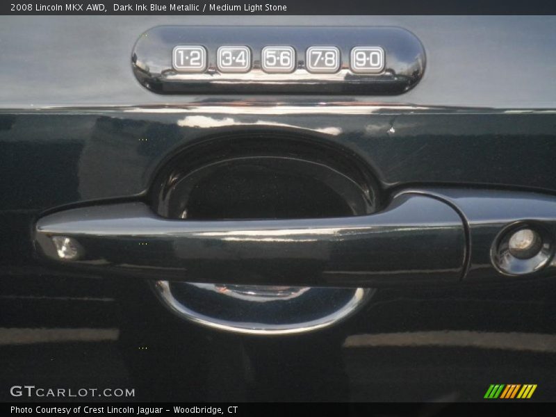 Dark Ink Blue Metallic / Medium Light Stone 2008 Lincoln MKX AWD
