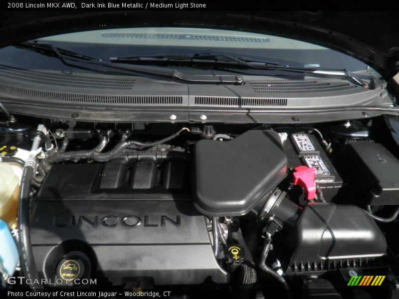 Dark Ink Blue Metallic / Medium Light Stone 2008 Lincoln MKX AWD