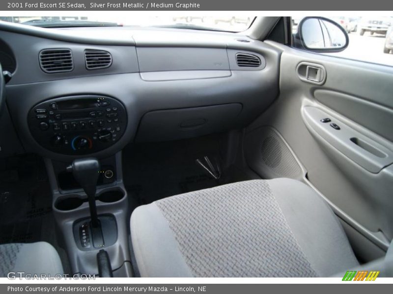 Silver Frost Metallic / Medium Graphite 2001 Ford Escort SE Sedan