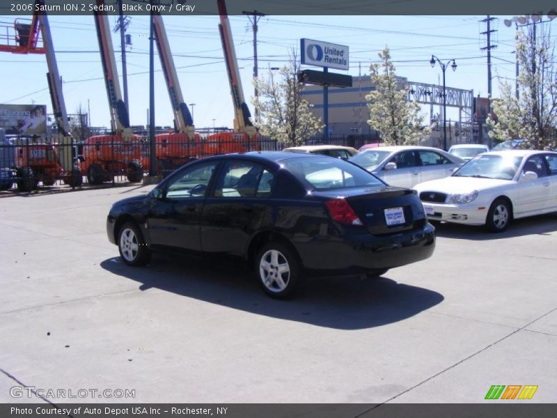 Black Onyx / Gray 2006 Saturn ION 2 Sedan