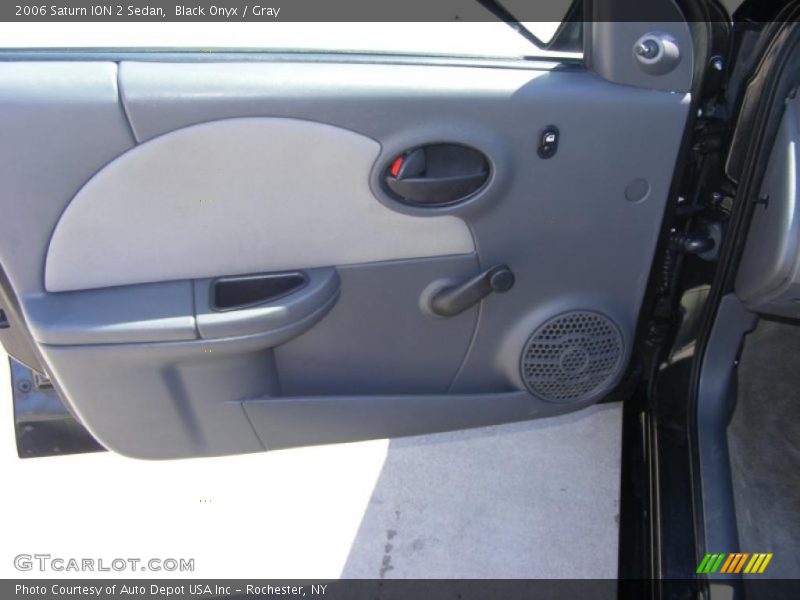 Black Onyx / Gray 2006 Saturn ION 2 Sedan