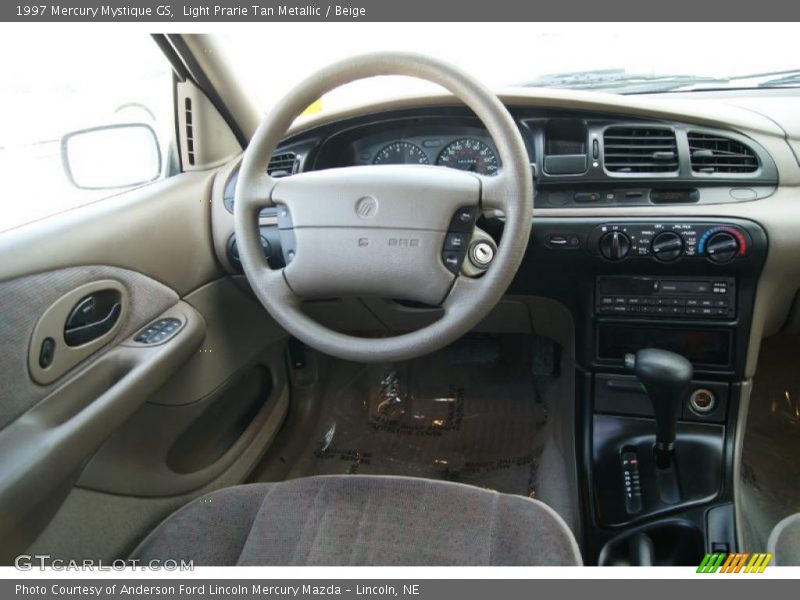 Light Prarie Tan Metallic / Beige 1997 Mercury Mystique GS