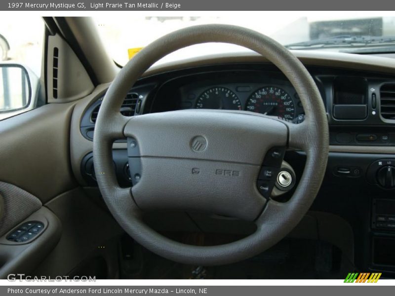 Light Prarie Tan Metallic / Beige 1997 Mercury Mystique GS