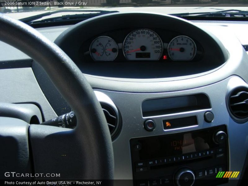 Black Onyx / Gray 2006 Saturn ION 2 Sedan