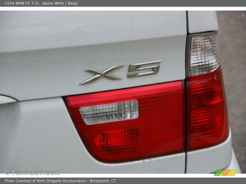 Alpine White / Beige 2004 BMW X5 3.0i