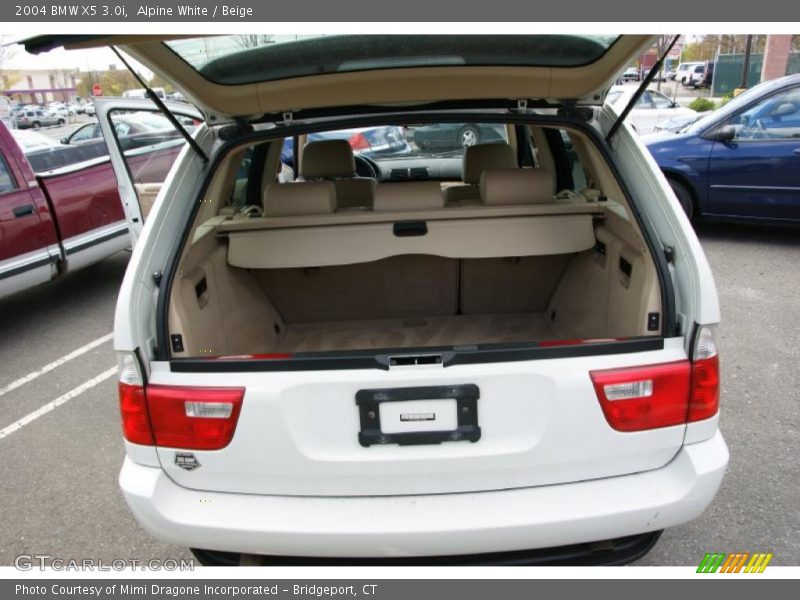 Alpine White / Beige 2004 BMW X5 3.0i