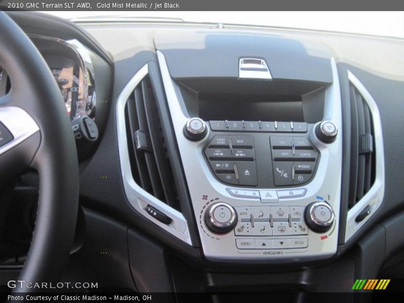 Gold Mist Metallic / Jet Black 2010 GMC Terrain SLT AWD