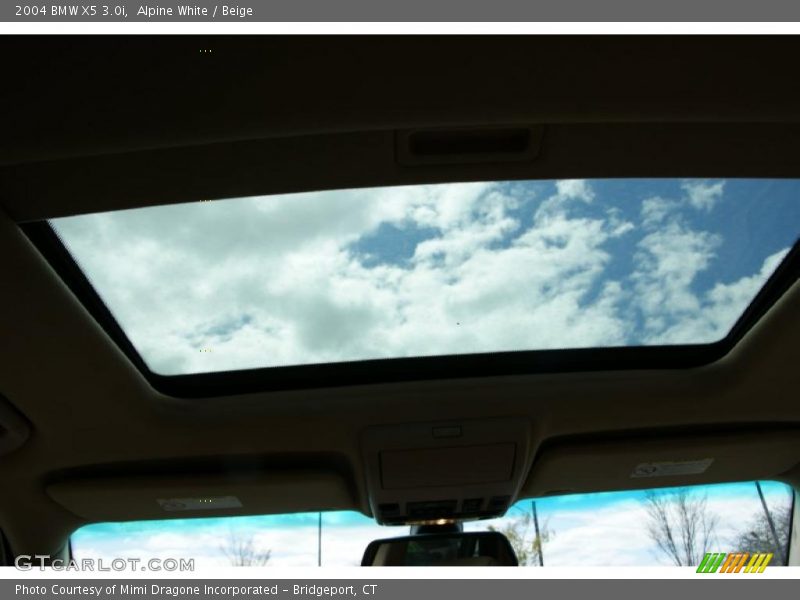Alpine White / Beige 2004 BMW X5 3.0i