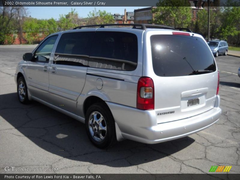Galaxy Silver / Gray 2002 Oldsmobile Silhouette Premier