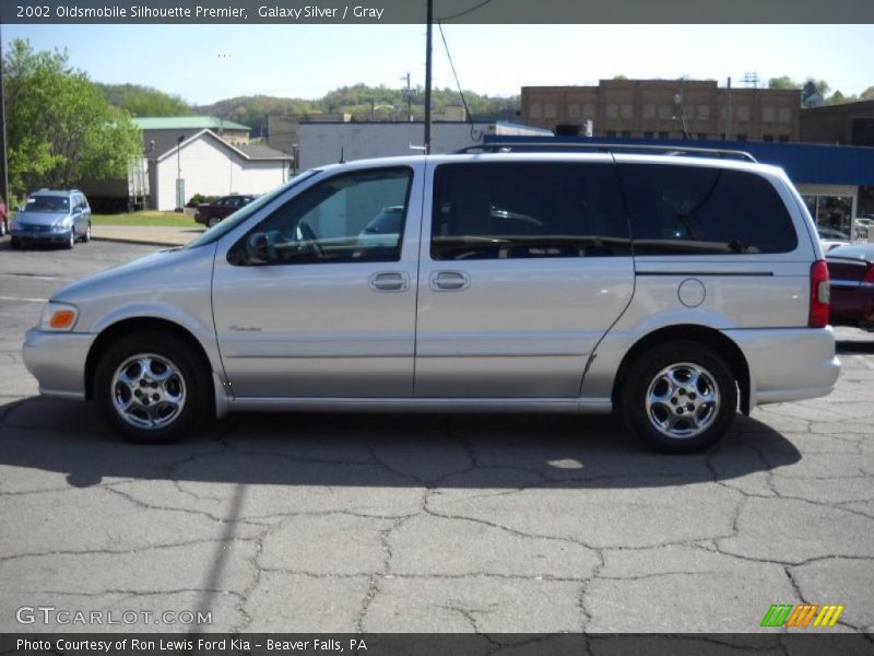 Galaxy Silver / Gray 2002 Oldsmobile Silhouette Premier