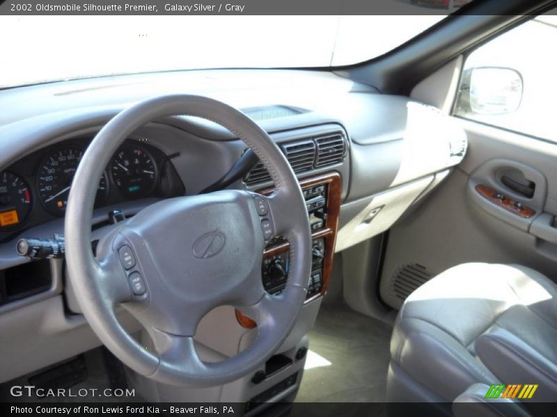 Galaxy Silver / Gray 2002 Oldsmobile Silhouette Premier