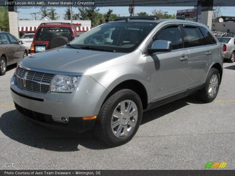 Pewter Metallic / Greystone 2007 Lincoln MKX AWD