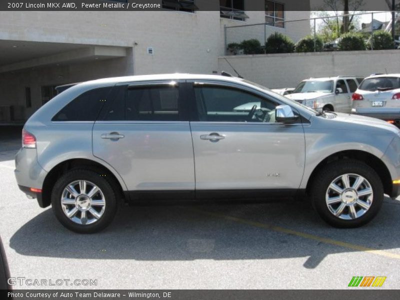 Pewter Metallic / Greystone 2007 Lincoln MKX AWD