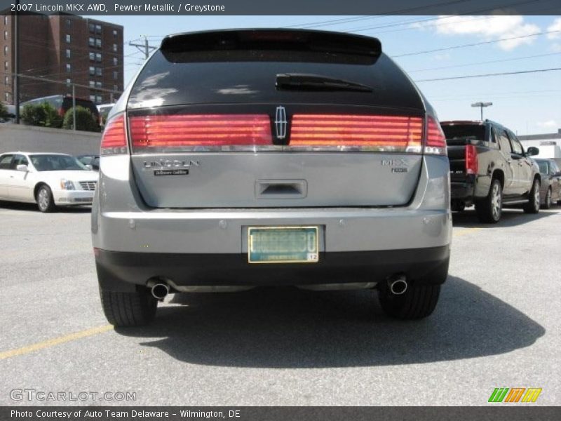 Pewter Metallic / Greystone 2007 Lincoln MKX AWD