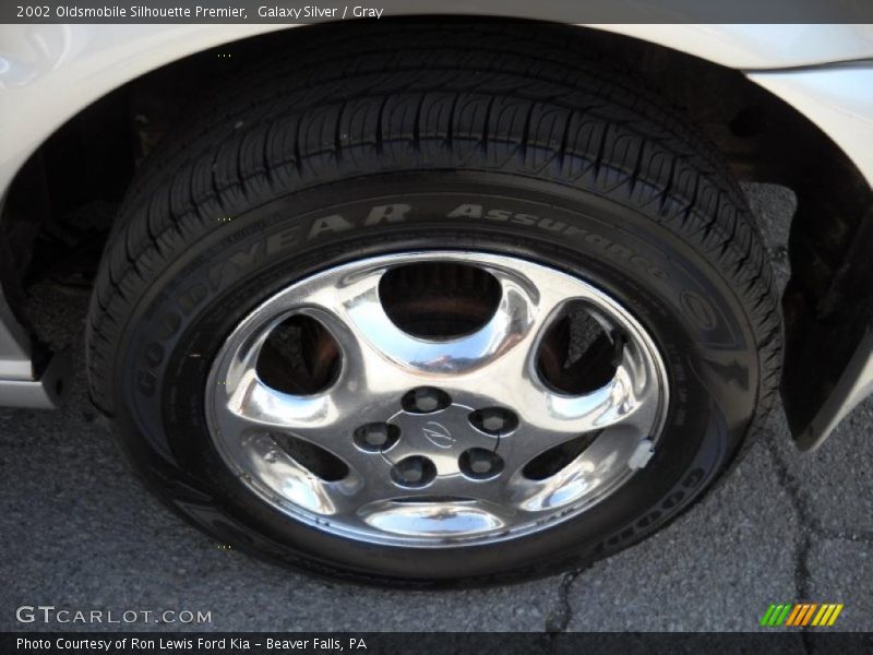 Galaxy Silver / Gray 2002 Oldsmobile Silhouette Premier