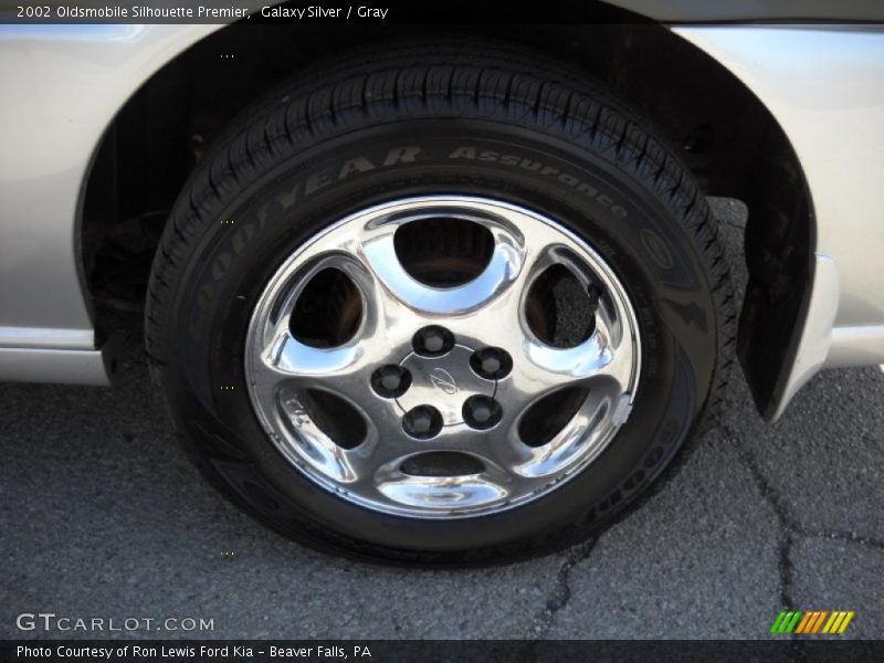 Galaxy Silver / Gray 2002 Oldsmobile Silhouette Premier